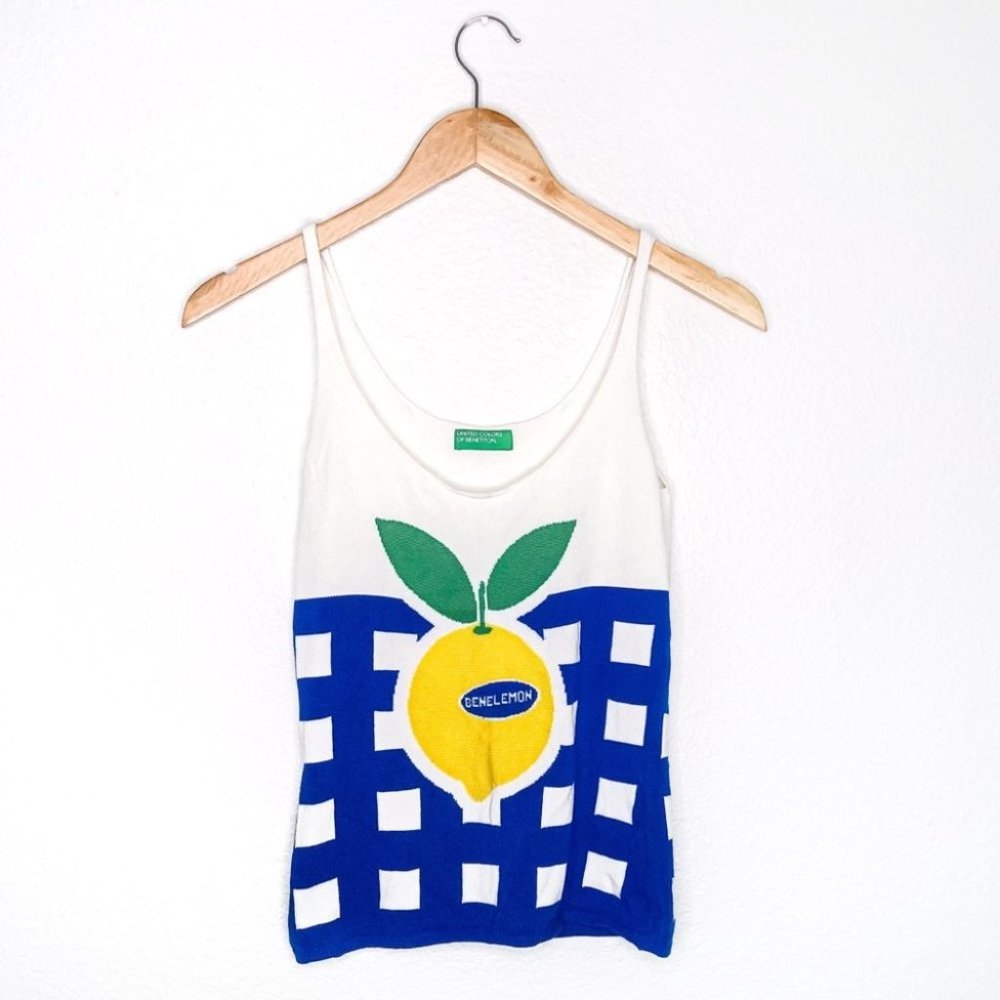 United Colors of Benetton Lemon Sweater Tank - Picture 2 of 5